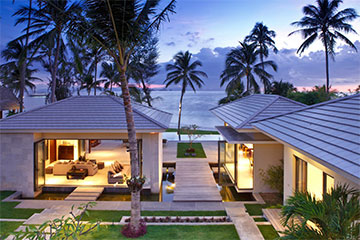 Samui Holiday Homes presents private luxury beachfront property at InAsia, Koh Samui, Thailand