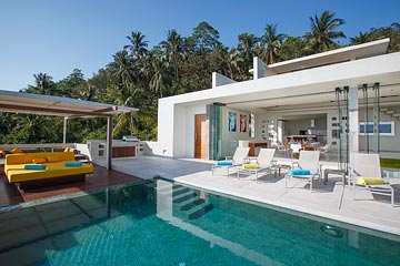 Samui Holiday Homes presents private luxury rental house at Lime Villa 2, Koh Samui, Thailand