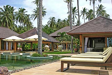 Private luxury villa rental at Ban Mekkala, Koh Samui, Thailand.