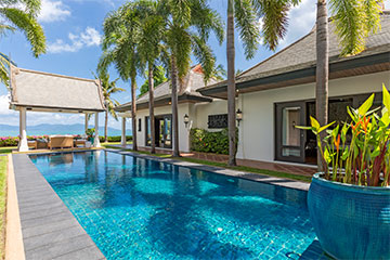 Samui Holiday Homes presents private beach house rental at Miskawaan Villa Champak, Koh Samui, Thailand