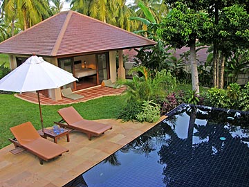 Samui Holiday Homes presents private luxury pool villa rental at Plantation Villas, Koh Samui, Thailand