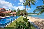 Baan Tawantok- luxury private beach villas for holiday rent on Koh Samui, Thailand.