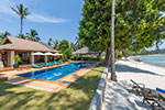 Waimarie- luxury beach house holiday rental on Koh Samui, Thailand.