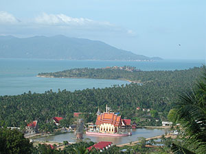 Samui Holiday Homes presents a temple, or wat in Thai, on Koh Samui